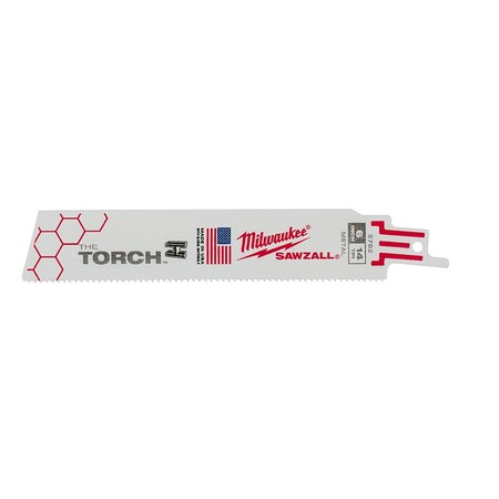 Milwaukee Tool 6 in. 14 TPI THE TORCHSAWZALL Blades-Bulk 10 48-01-2762